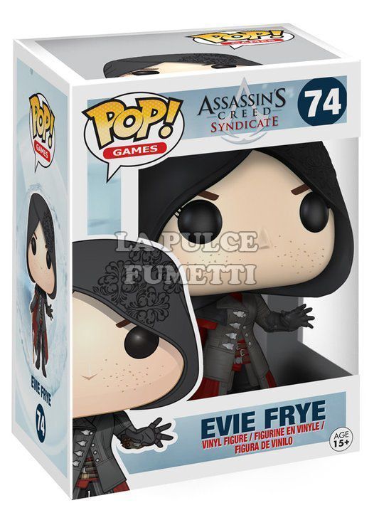 ASSASSIN CREED SYNDICATE: EVIE FRYE - VINYL FIGURE #   74 - POP FUNKO 